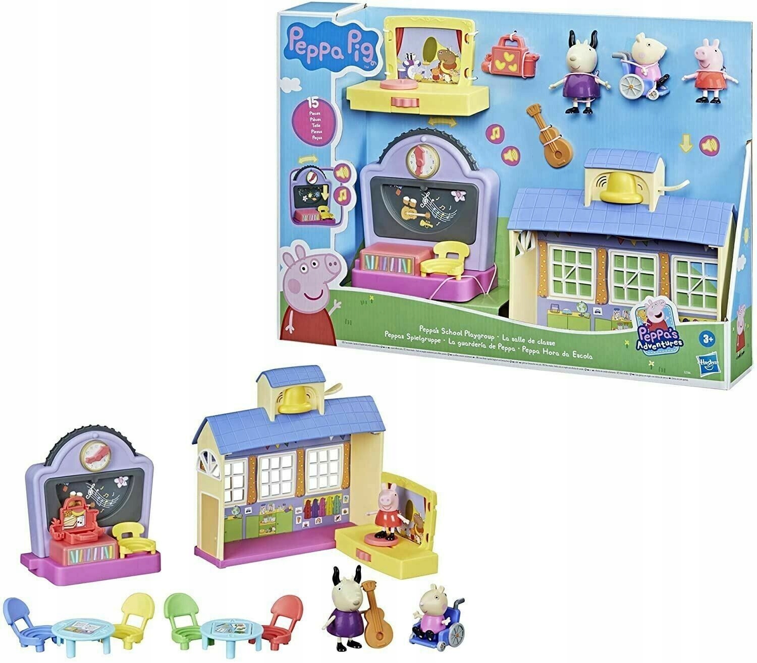 

Hasbro Świnka Peppa Szkoła Peppy Mówi Dźwięk F2166