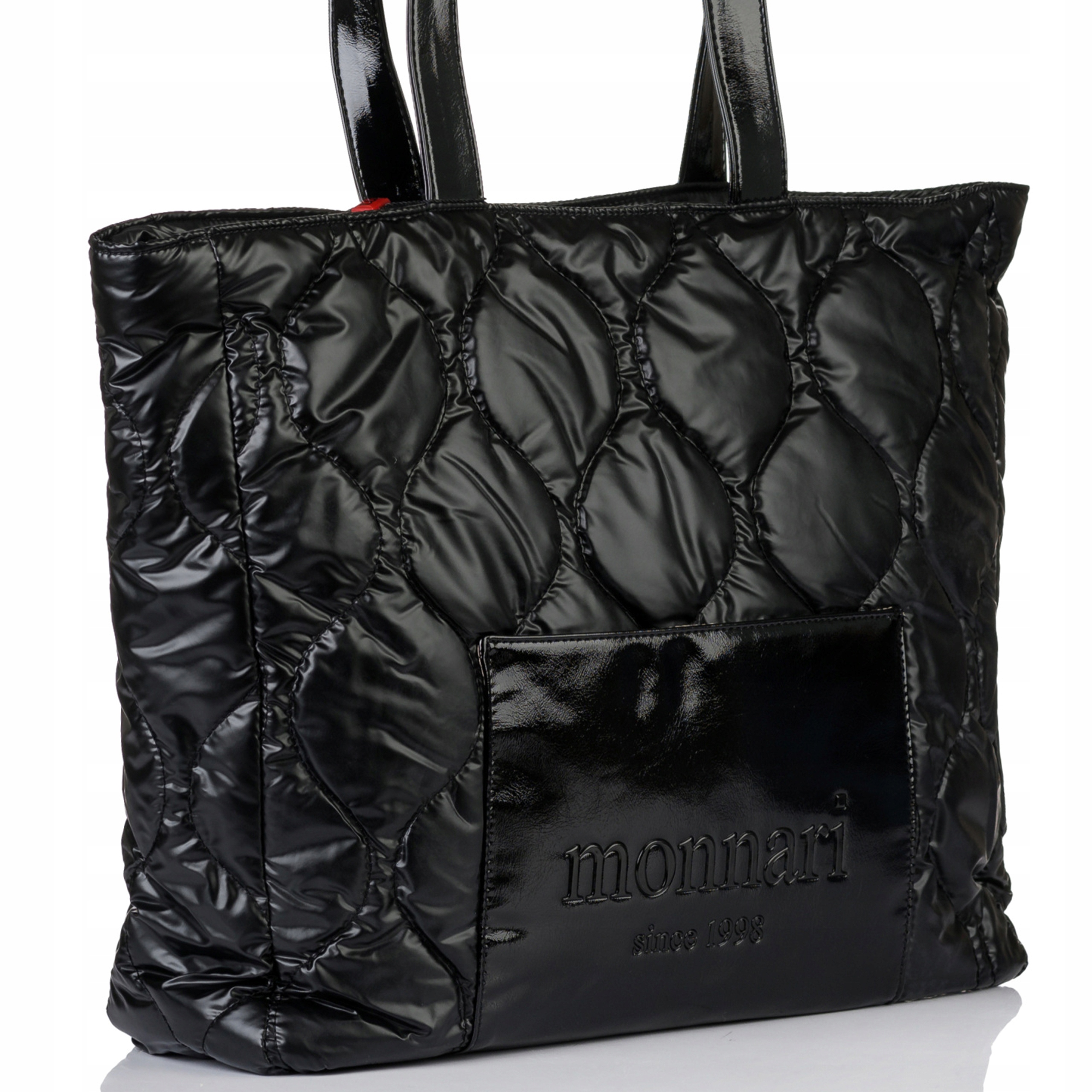 Torebka Damska Monnari Duża Torba Shopper Bag Pojemna Logo Premium Pikowana