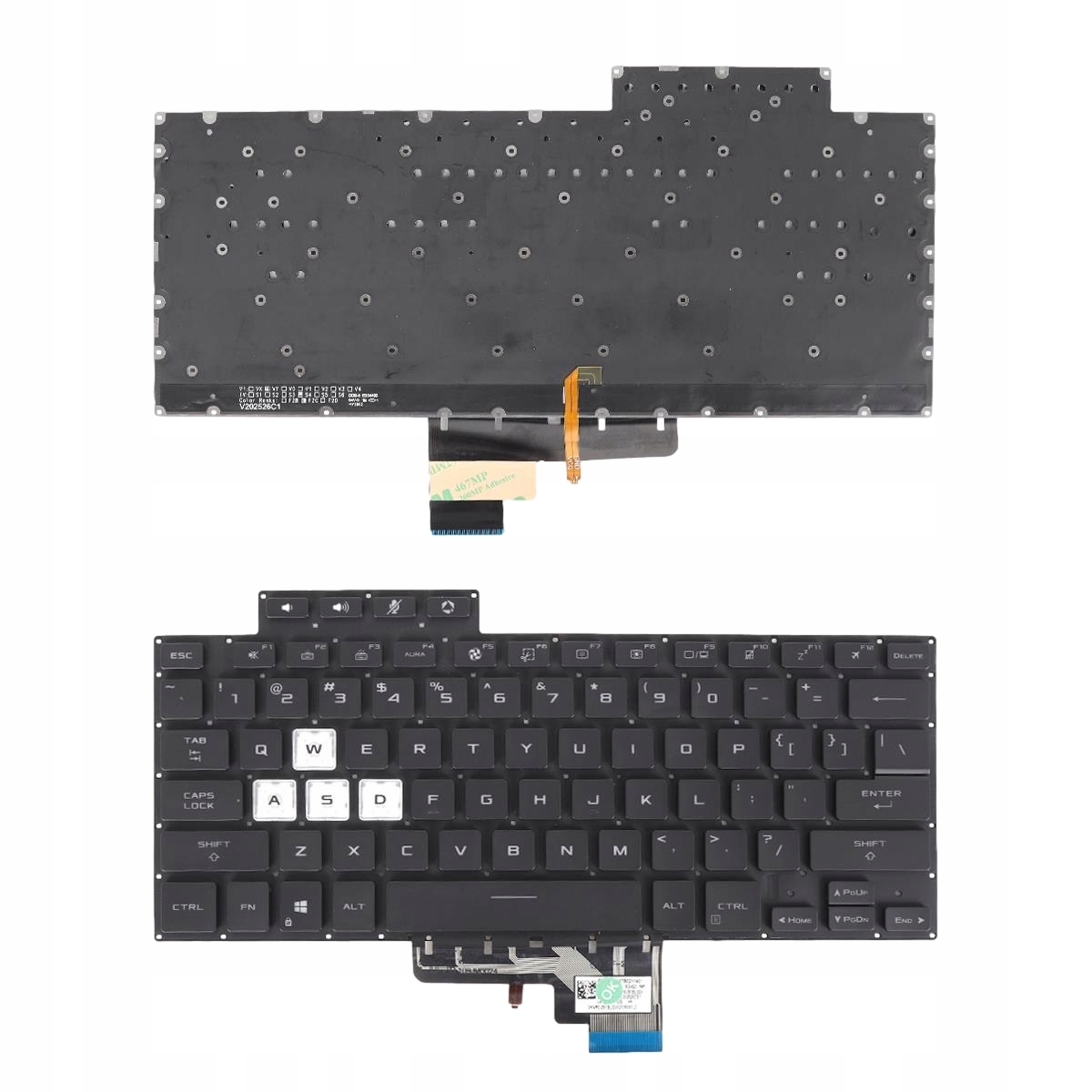 Klávesnica Pre Asus Tuf Air FX516 FX516P FX516PC FX516PR FX516PM FA516 Led