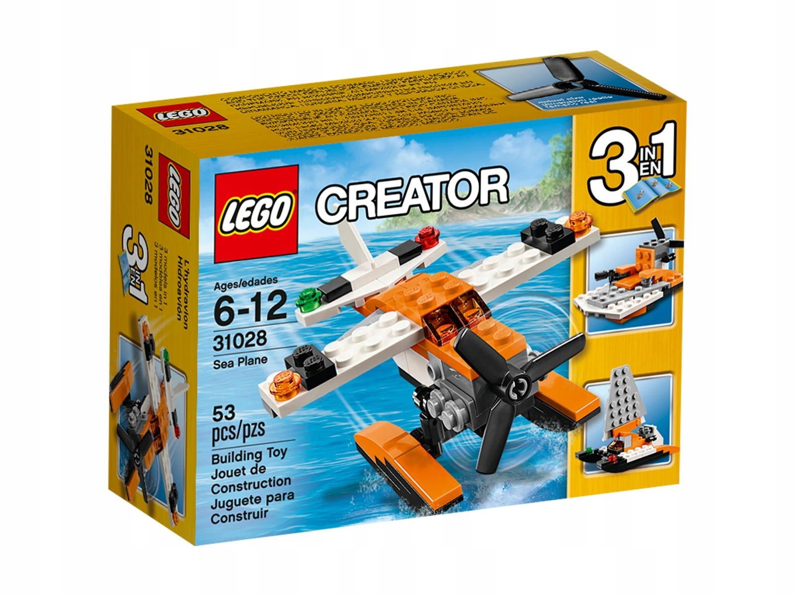 Lego Creator 3v1: 31028 Hydroplán