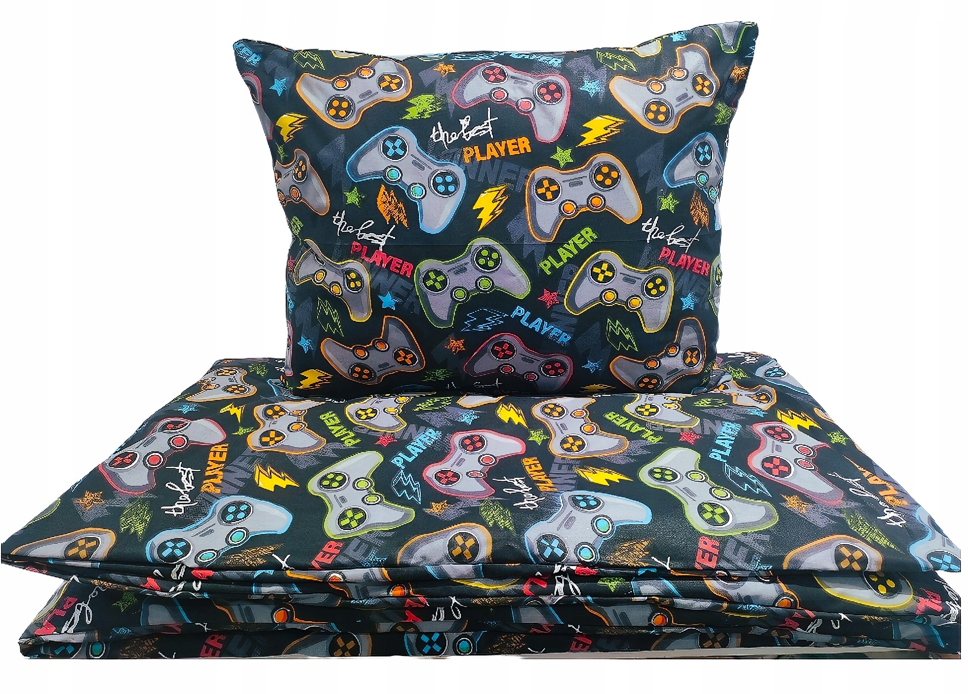 POŚCIEL DLA DZIECI 120X160 70x80 WZORY 2-ELEMENTY Bohater brak