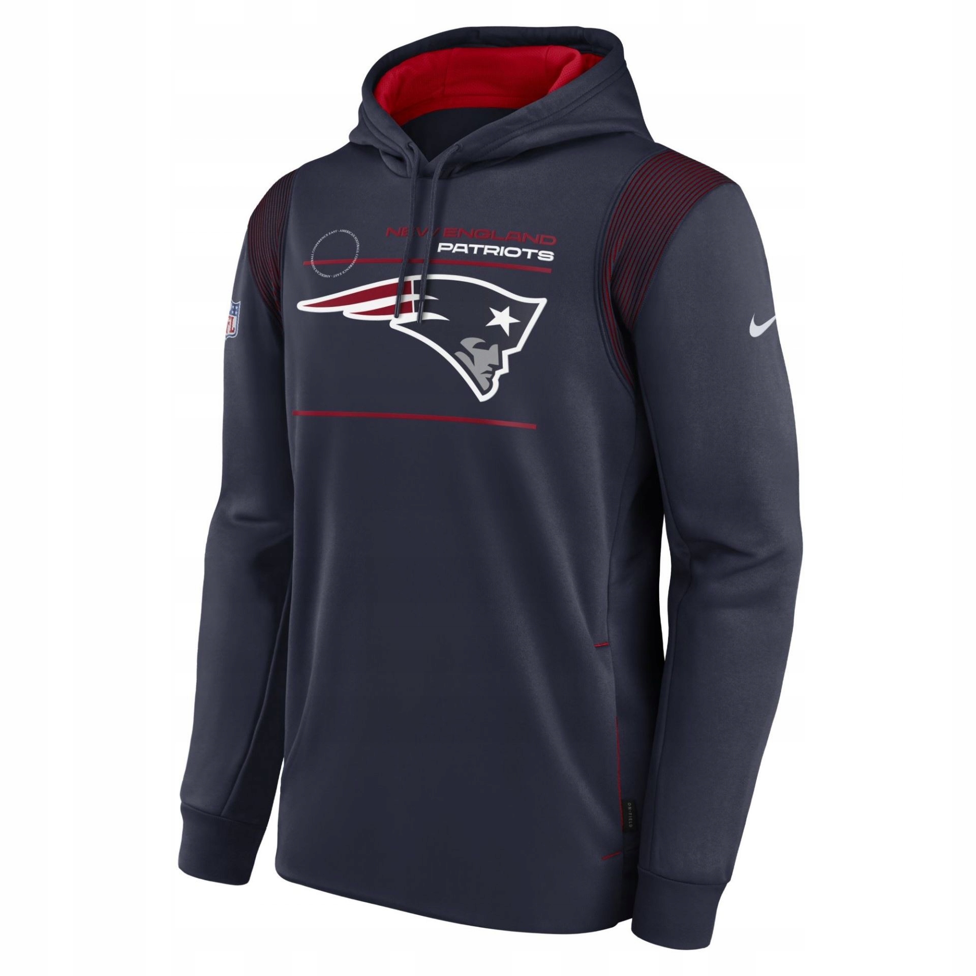 New England Patriots Navy NFL Therma Hoody Nike