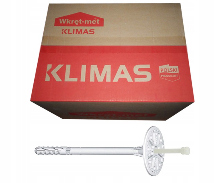 

22cm Kołki Do Styropianu Dyble Łącznik Plastik