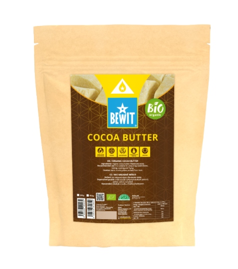 Levně Bewit Kakaové máslo Bio 200 g