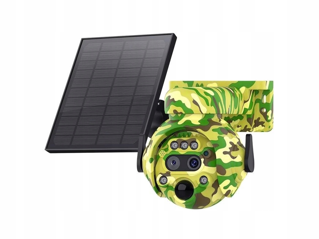Solárna kamera Viking HDs04 4G zelená/ 2304x1296/ Pir detekcia/ pohybový…