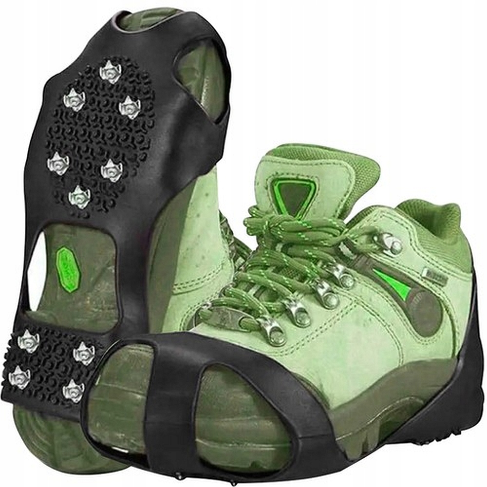 Raczki Antypoślizgowe Kolce Elastyczne Nakładki na Buty 44-47 XL