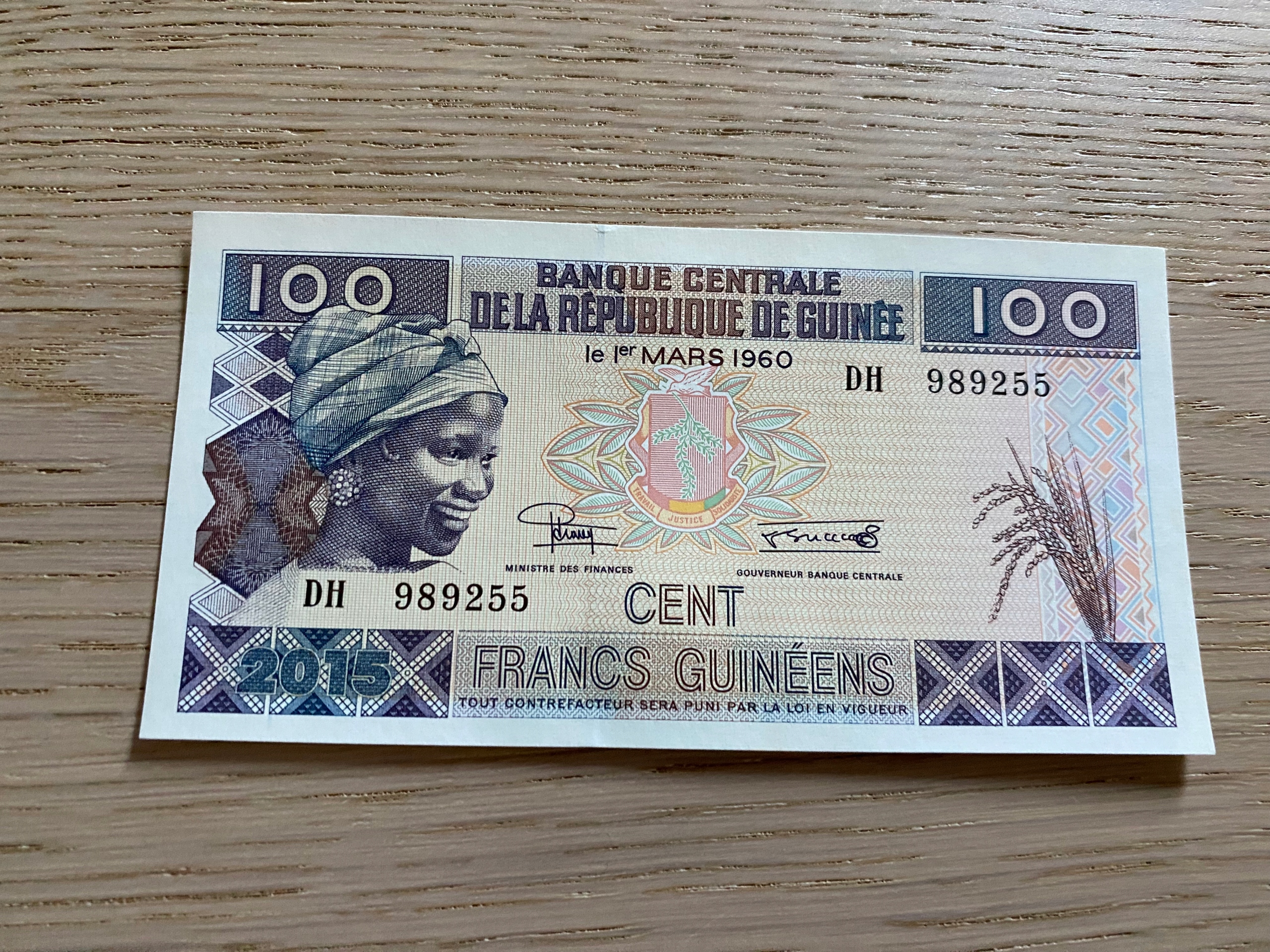 Gwinea - 50 franków - 1985 - UNC