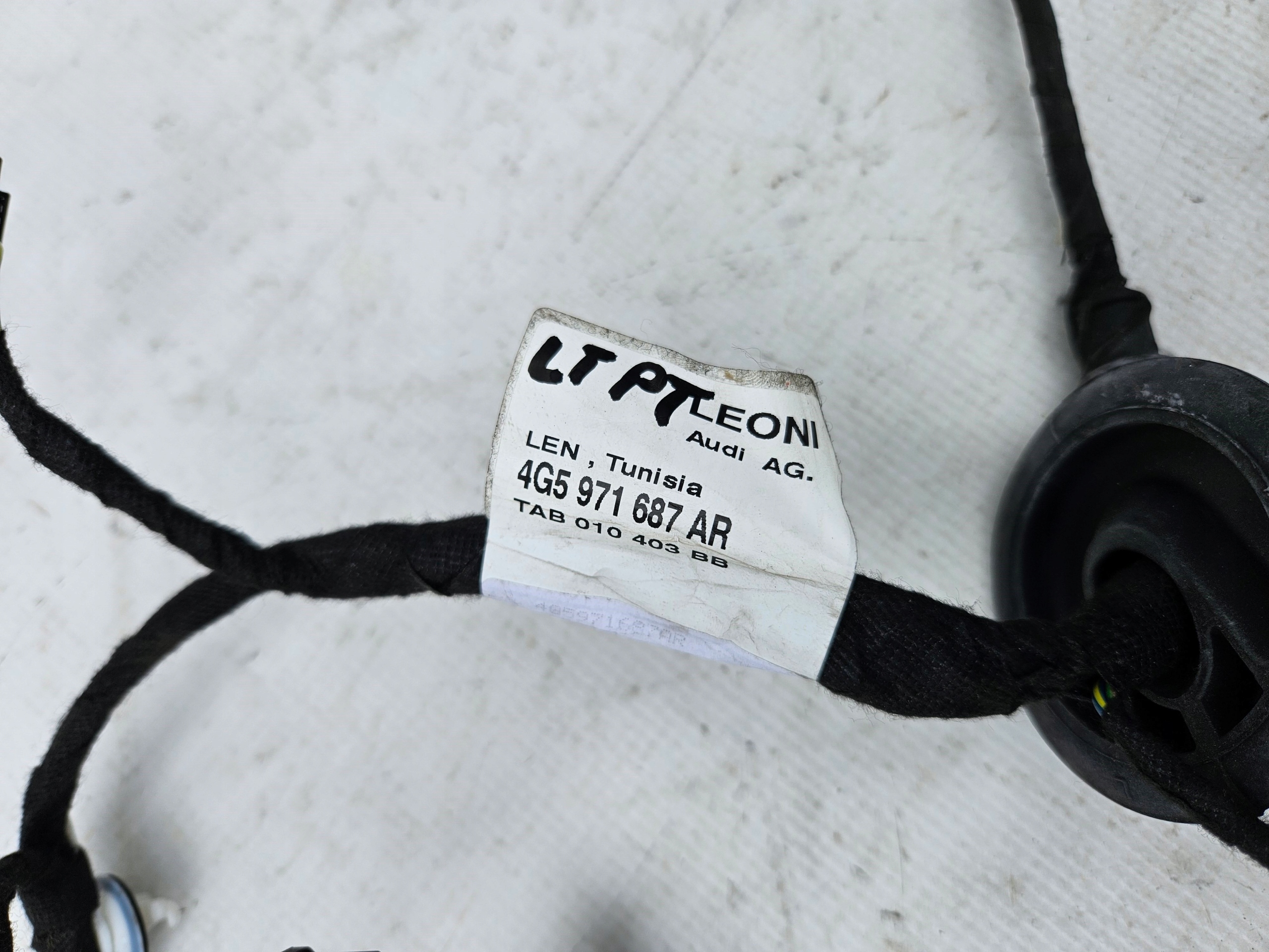 bundle wiring door TYLNYCH rear part AUDI A6 C7 4G