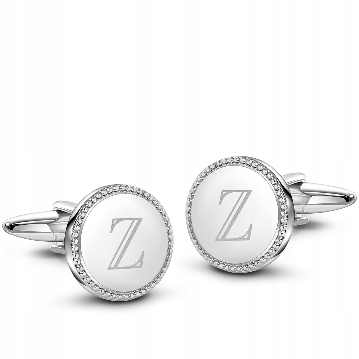 Manžetové knoflíčky s písmenem "z" a ozdobným okrajem Pako Lorente Univerzální velikost