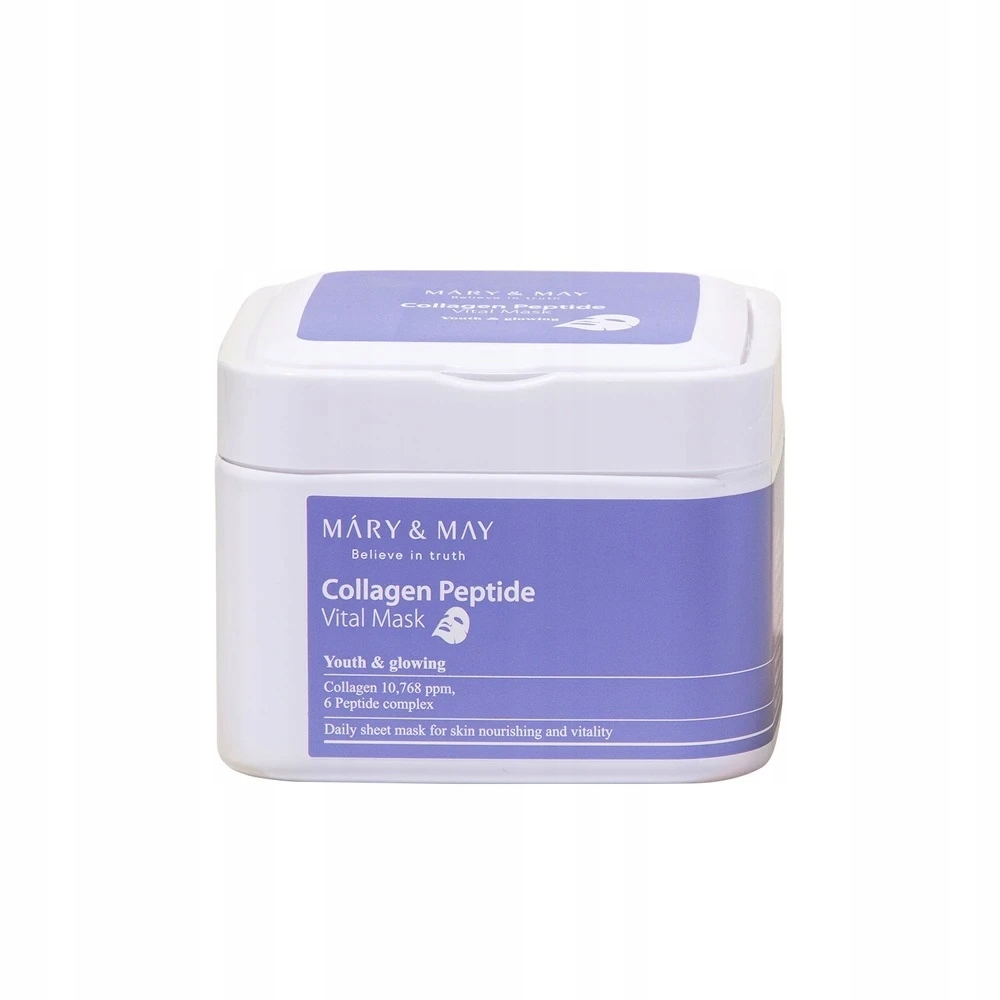 Mary&May Sada 30 Zpevňujících Kolagenových Masek 25g