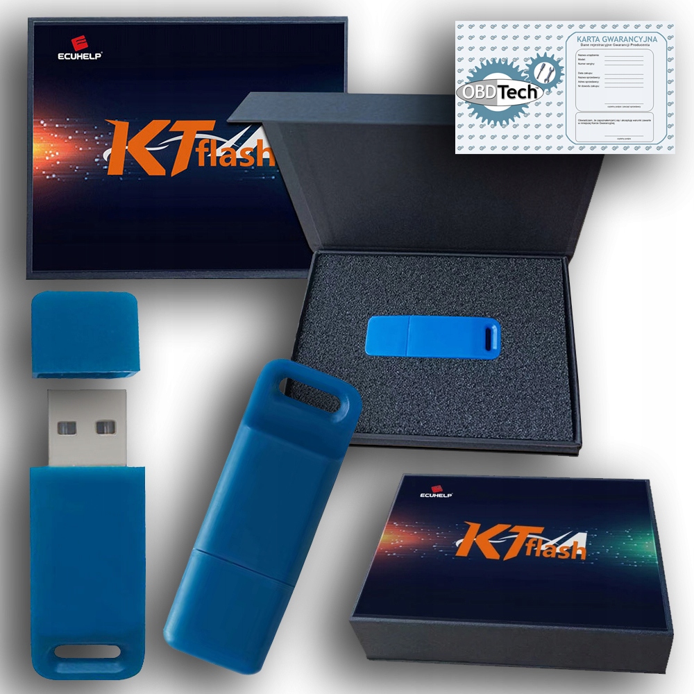 KT200 II ECUHELP ECU-TCU wersja FULL MASTER + KT-Flash modyfikacja map. Marka inna