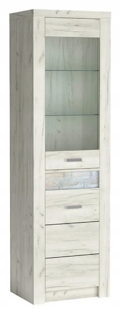 Witryna do salonuINDIANAPOLIS I-4 kraft biały