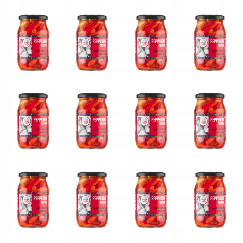 Casa del Sur paprika feferonková červená celá 325g X12