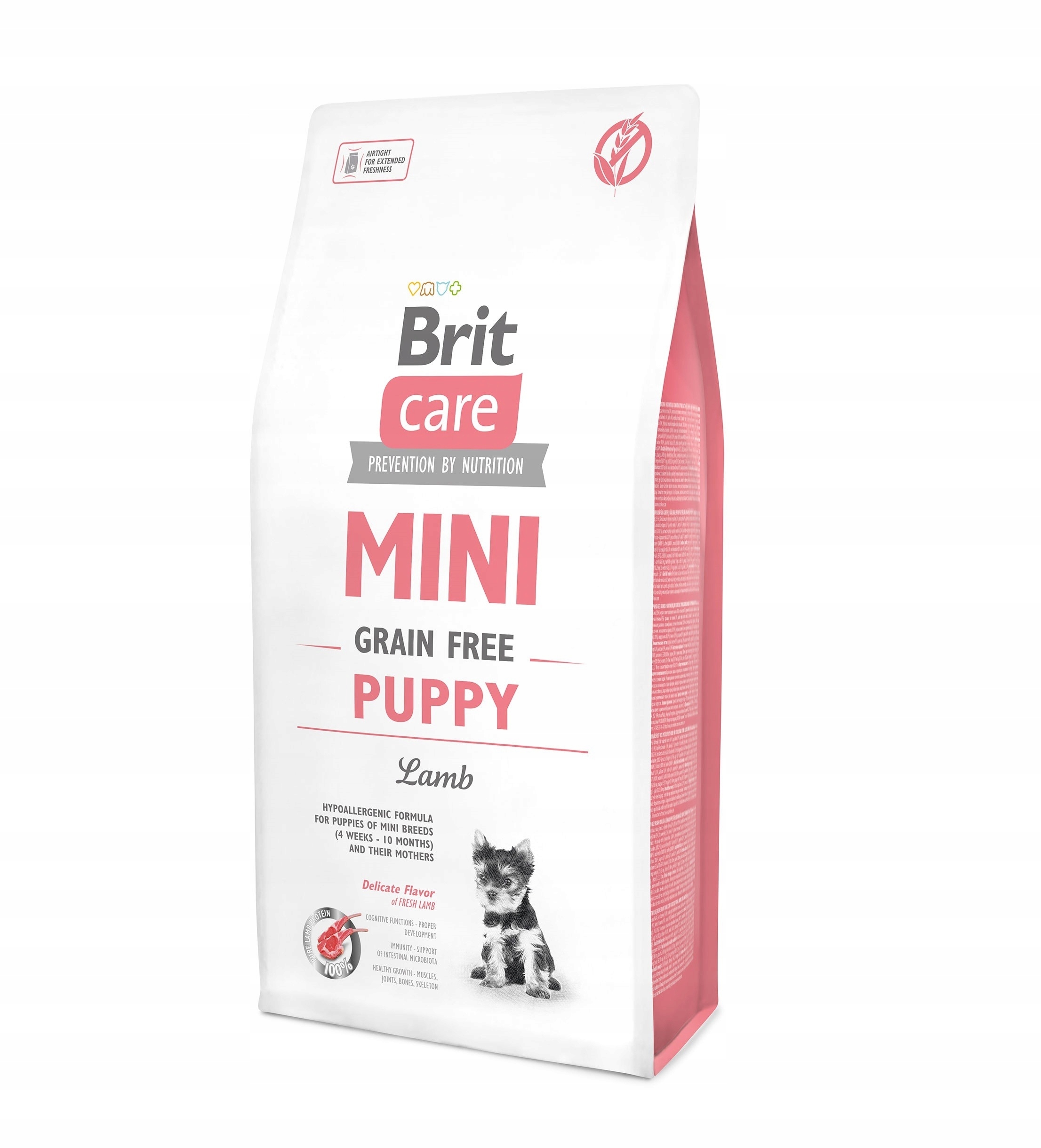 Levně Brit Care Mini Grain-Free Puppy Lamb krmivo pro psy 2 kg