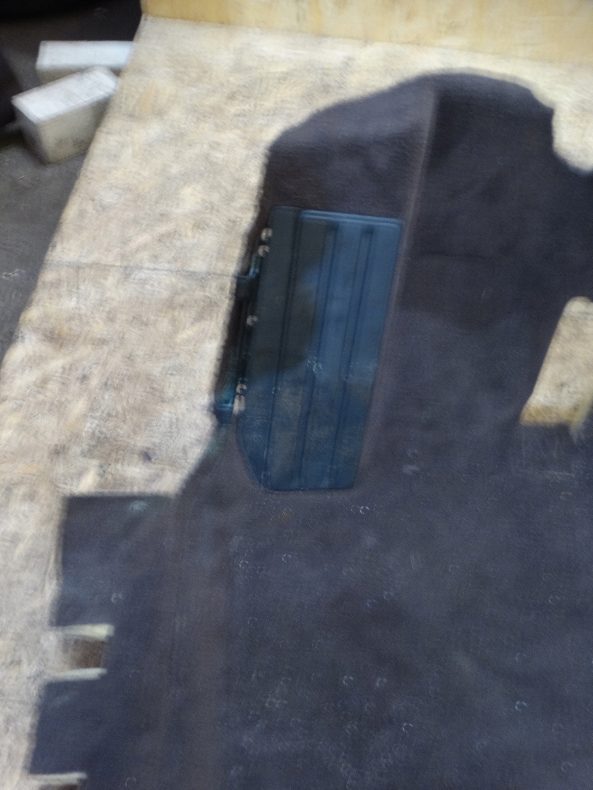 carpet front left PORSCHE PANAMERA 971 BRAZOWY 1