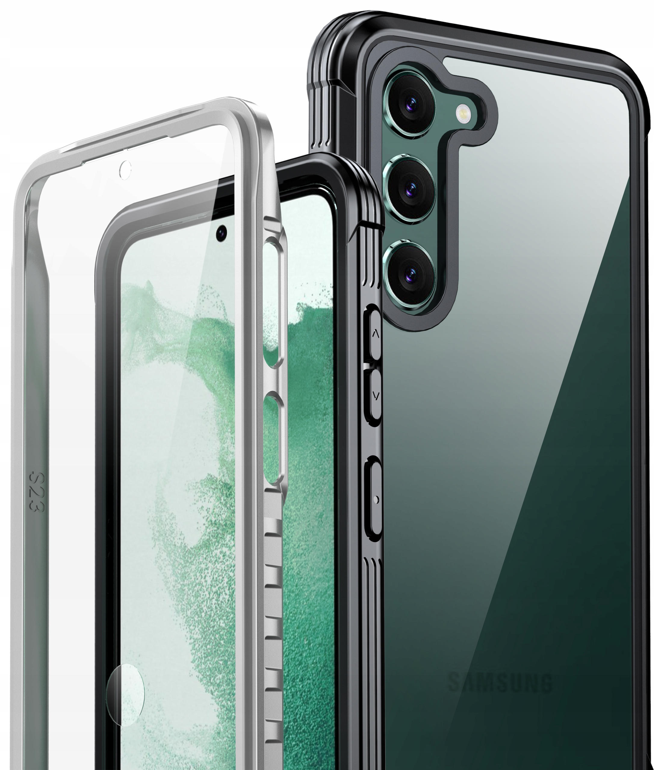 Exoguard Case Etui 360° Solidna Wytrzymała Obudowa Samsung Galaxy s23 Plus