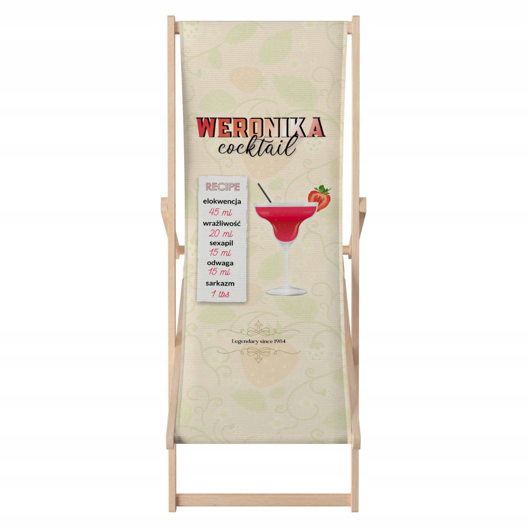 Lehátko jako dárek Koktejlová Žena na Den žen pro dívku