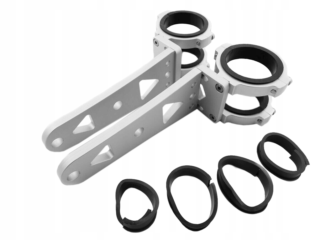 UL-009 - СРІБНІ ТРИМАЧІ ПРОЖЕКТОРА ЛАМПИ НА ЛАГИ 43-48 ММ