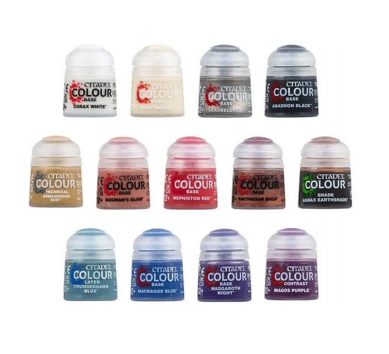 Warhammer 40K - Paints + Tools Set System Warhammer 40000