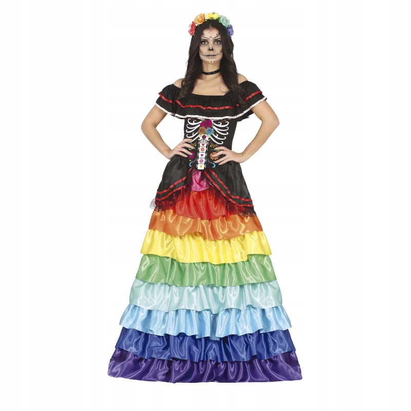 Kostým Šaty Paní Smrti Catrina L(42-44)