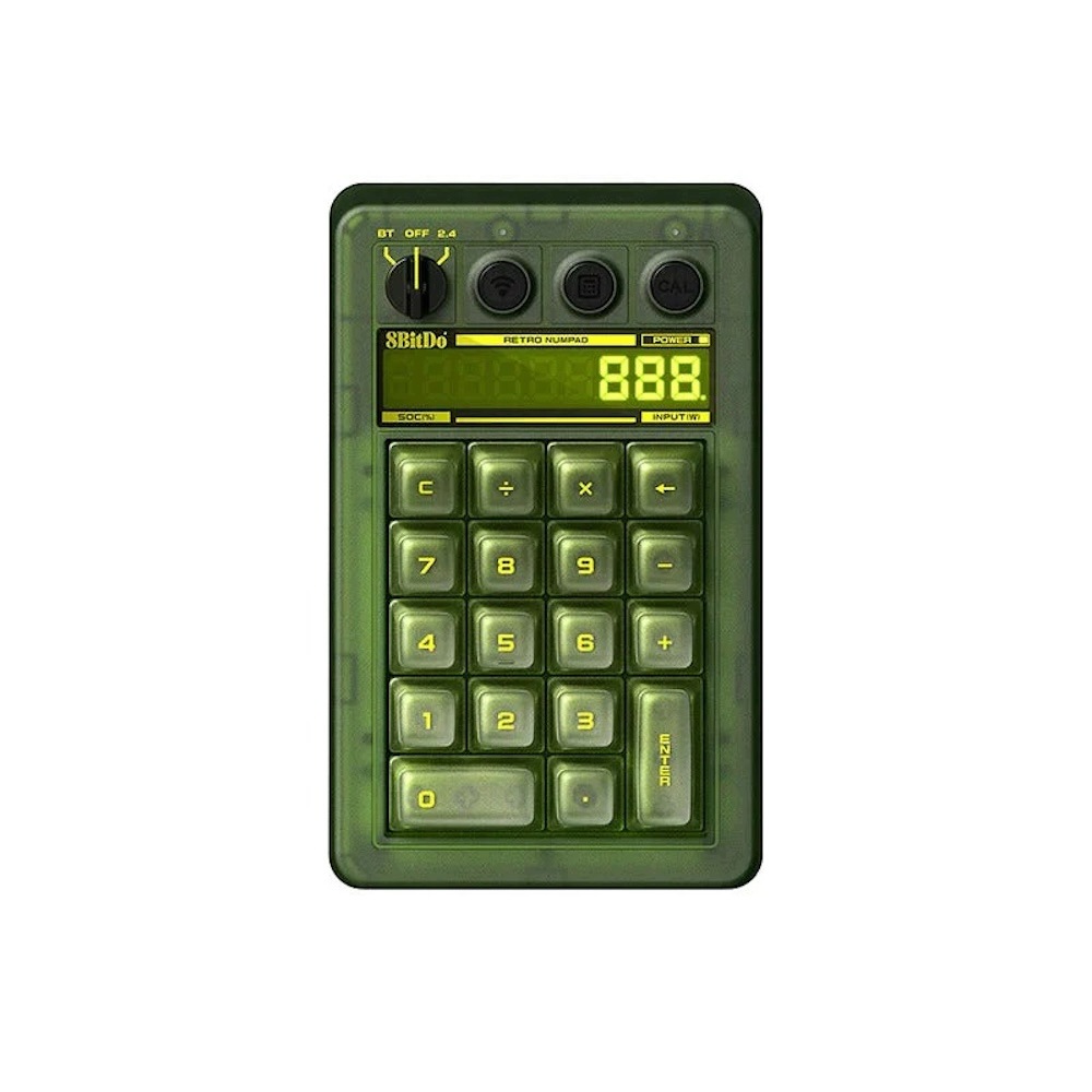 8BitDo Bezdrôtová numerická klávesnica Bluetooth Retro 18 Xbox Edition