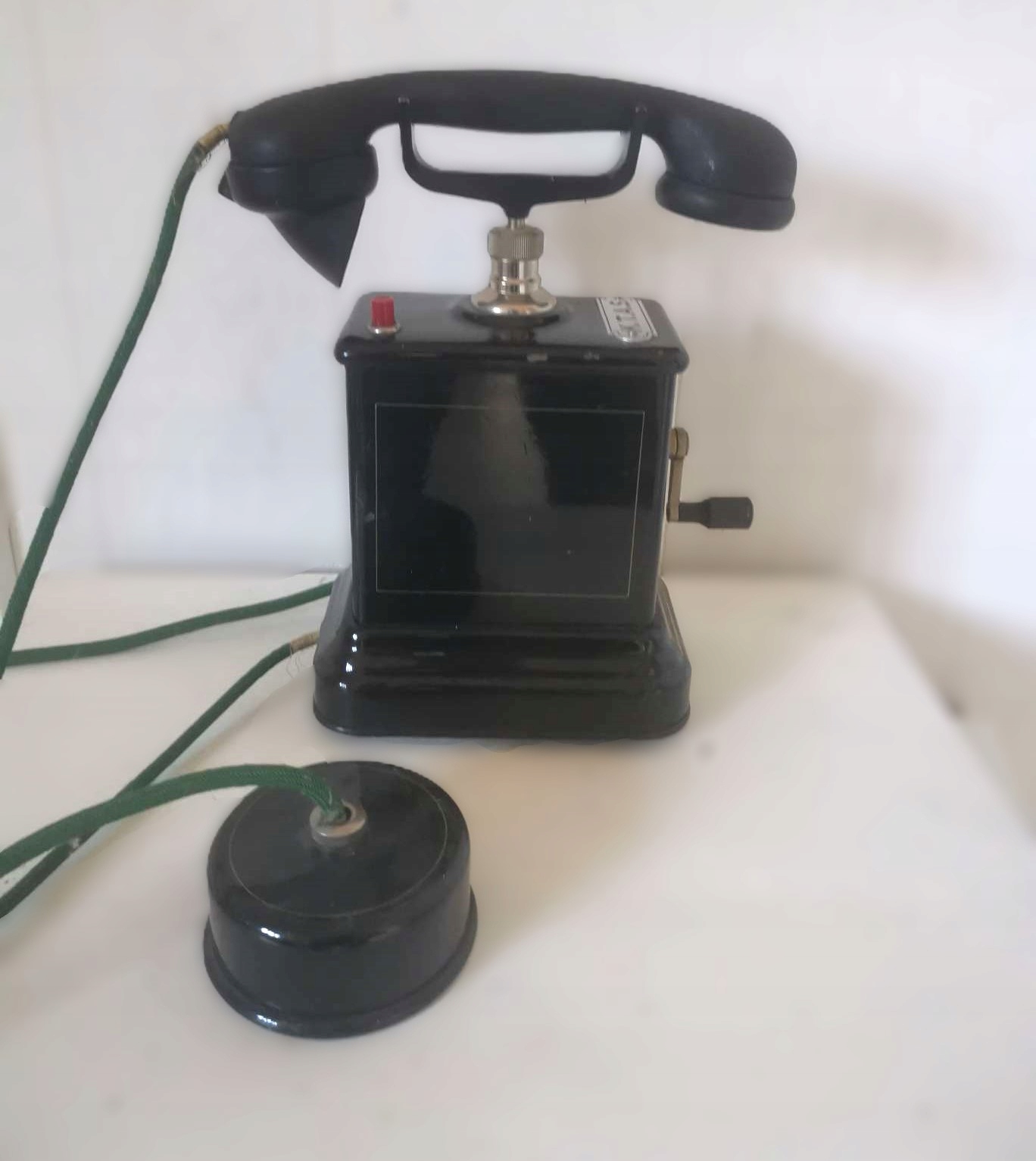 KTAS - ZABYTKOWY, STARY TELEFON Z ROZGAŁĘŹNIKIEM - UNIKAT!!
