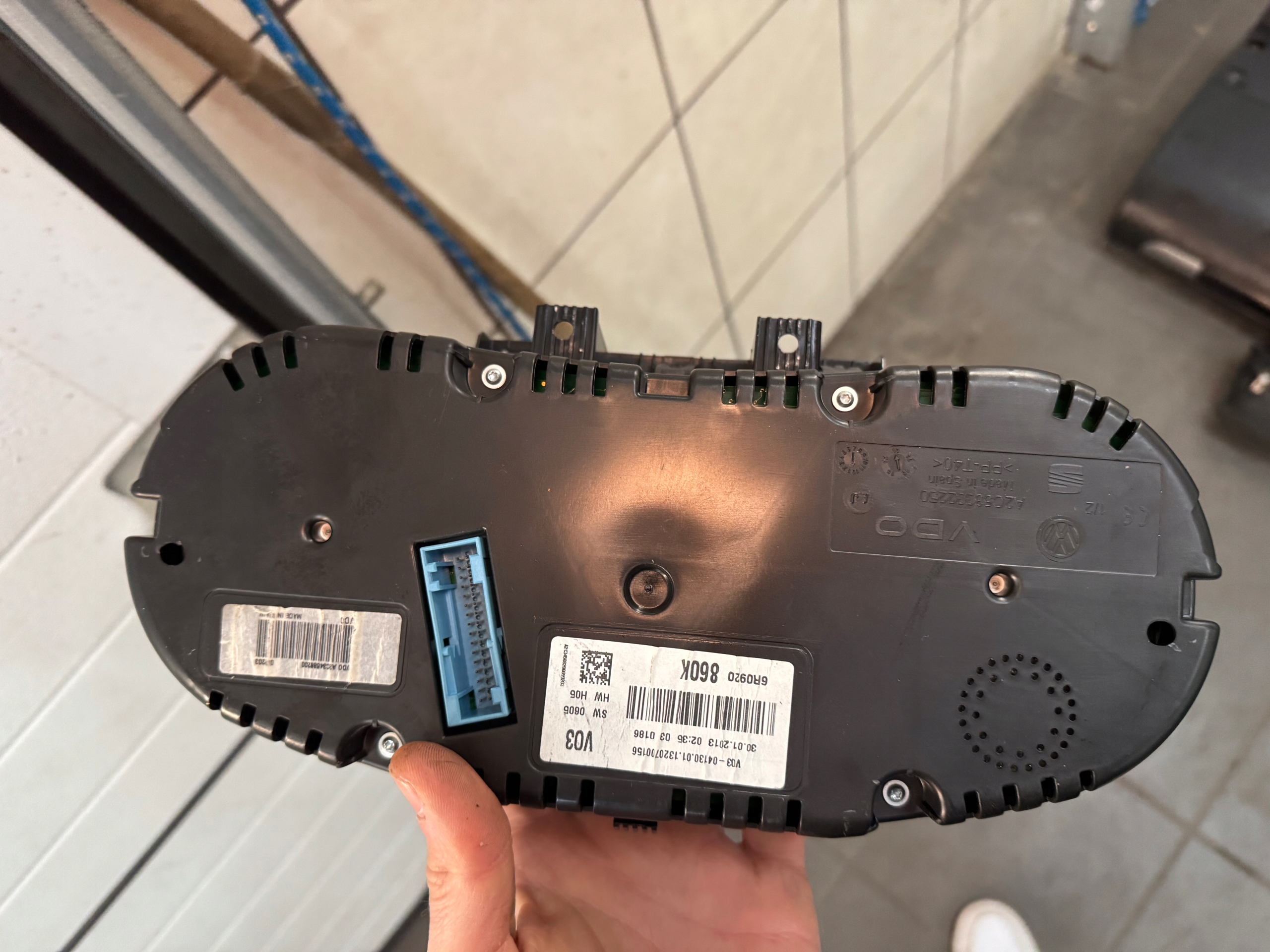 VW POLO V 6R 1.2 dials dials 6R0920860K