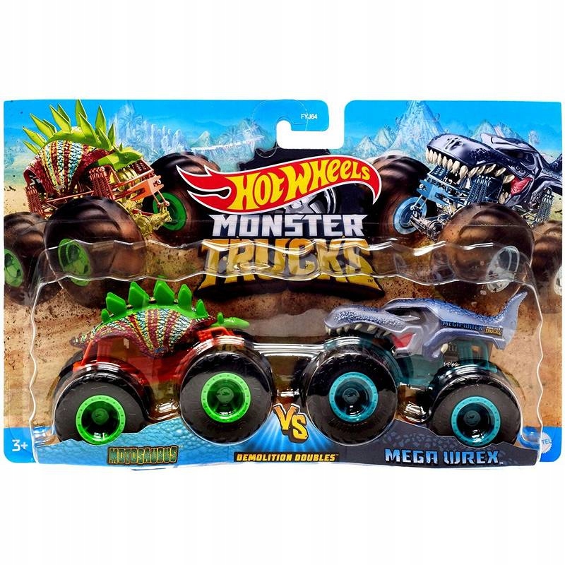 

Hot Wheels Monster Truck 2 auta Motosaurus Mega Wr