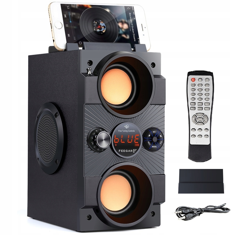 

Głośnik Bluetooth Feegar 4000mah Radio Usb Sd Aux