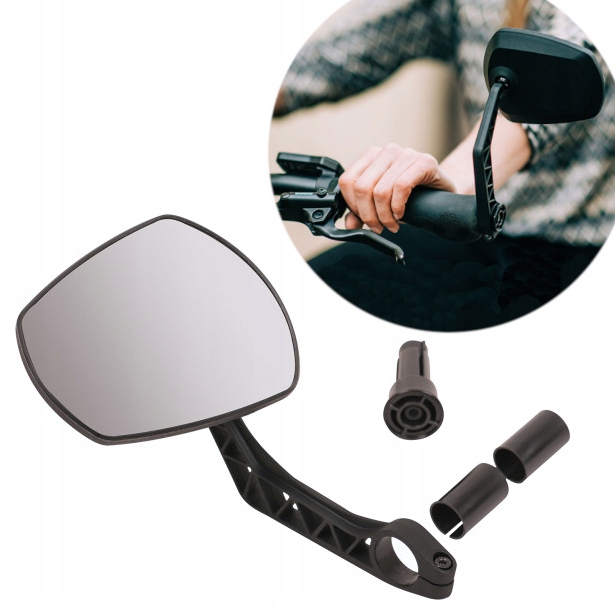 Zrcátko na kolo, panoramatické Zefal ZLTower 80 pro E-bike, s volantem