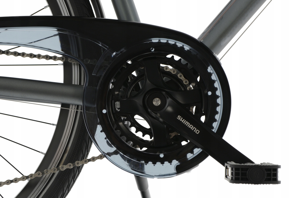 Rower Kands Trekking 28 Alfa City M21 graf-zło r22