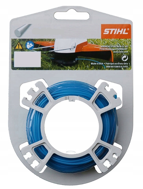 

Żyłka tnąca okrągła Stihl 1,6mm 19 m niebieska