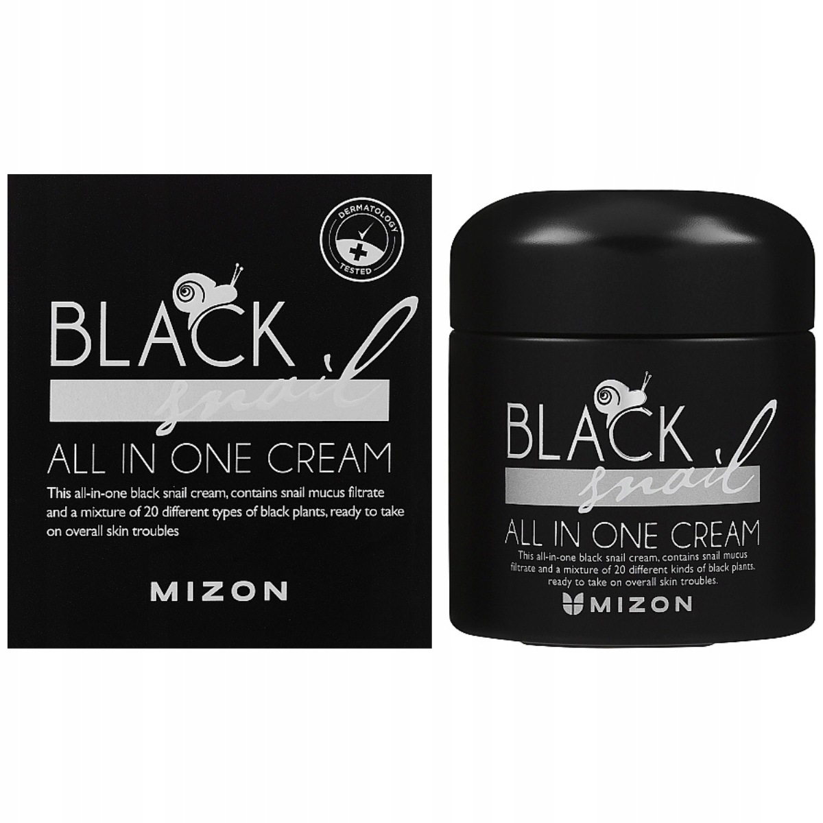 Mizon Black Snail All In One Cream 75 ml – multifunkční krém na obličej