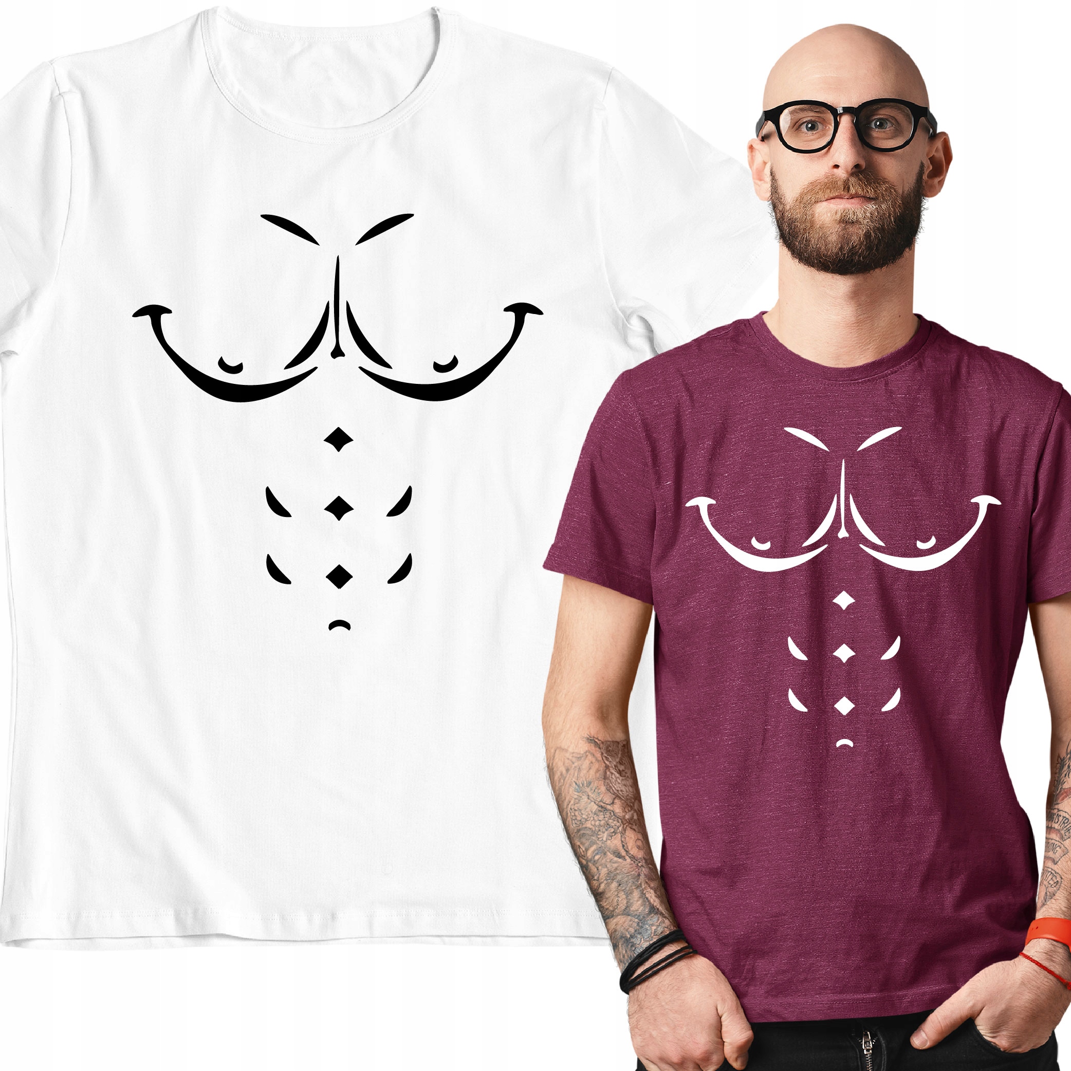 

Koszulka Paker Mięśnie Zabawny Nadruk Na Prezent