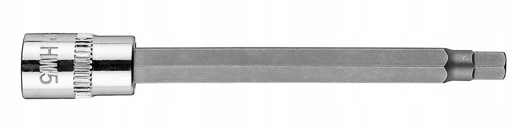 Nasadka sześciokątna H5 5mm imbus długi na nasadce 1/4 87mm Neo