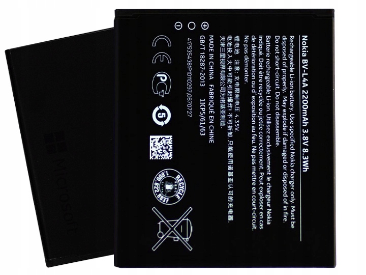 

Oryginalna Bateria Microsoft BV-L4A Lumia 830