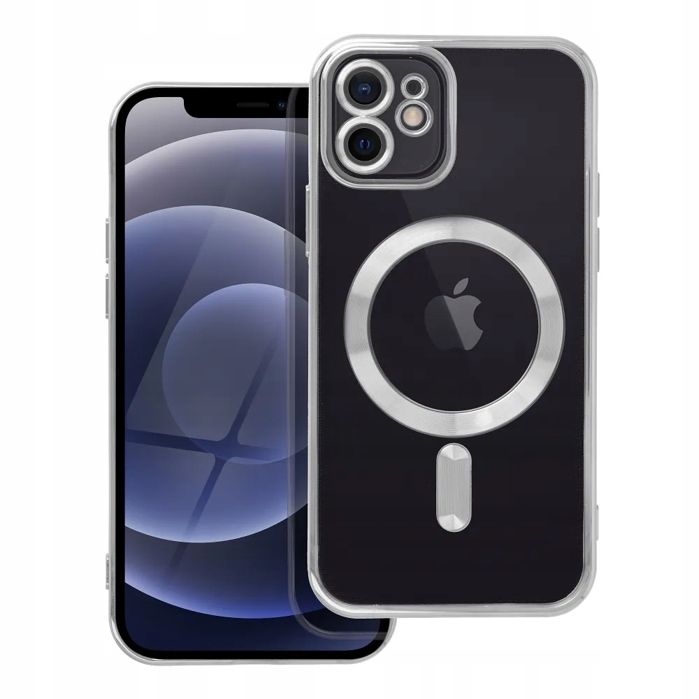 Plecki Partner Tele do Apple iPhone 12 srebrny