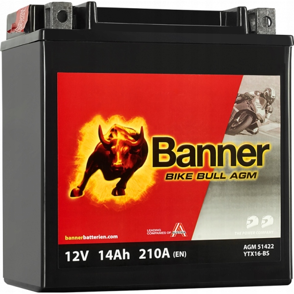 

Akumulator Banner YTX16-BS 12V 14Ah 210A Śląsk