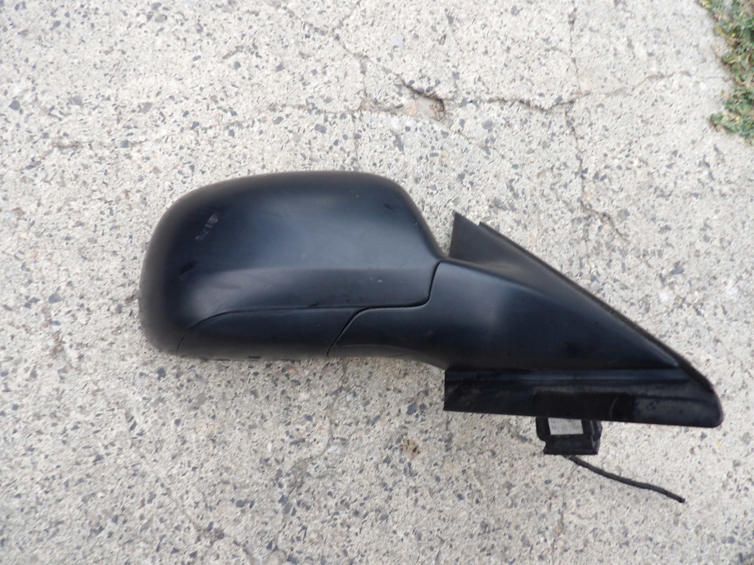 AUDI A4 B5 1996 mirror right exterior black,