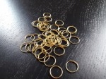 Kółka do łączenia kryształów śr 12 mm w kolorze złoto 10 szt Kod producenta LK-004-MS