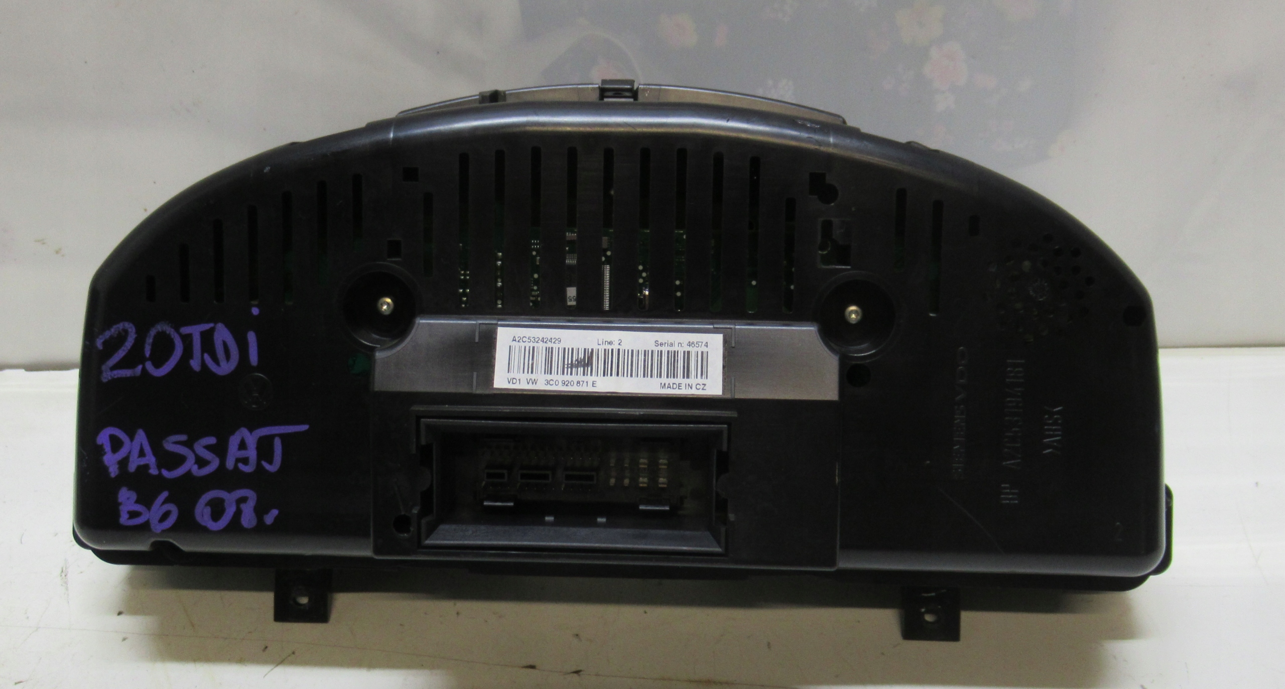VW PASSAT B6 08R dials dials 3C0920871E
