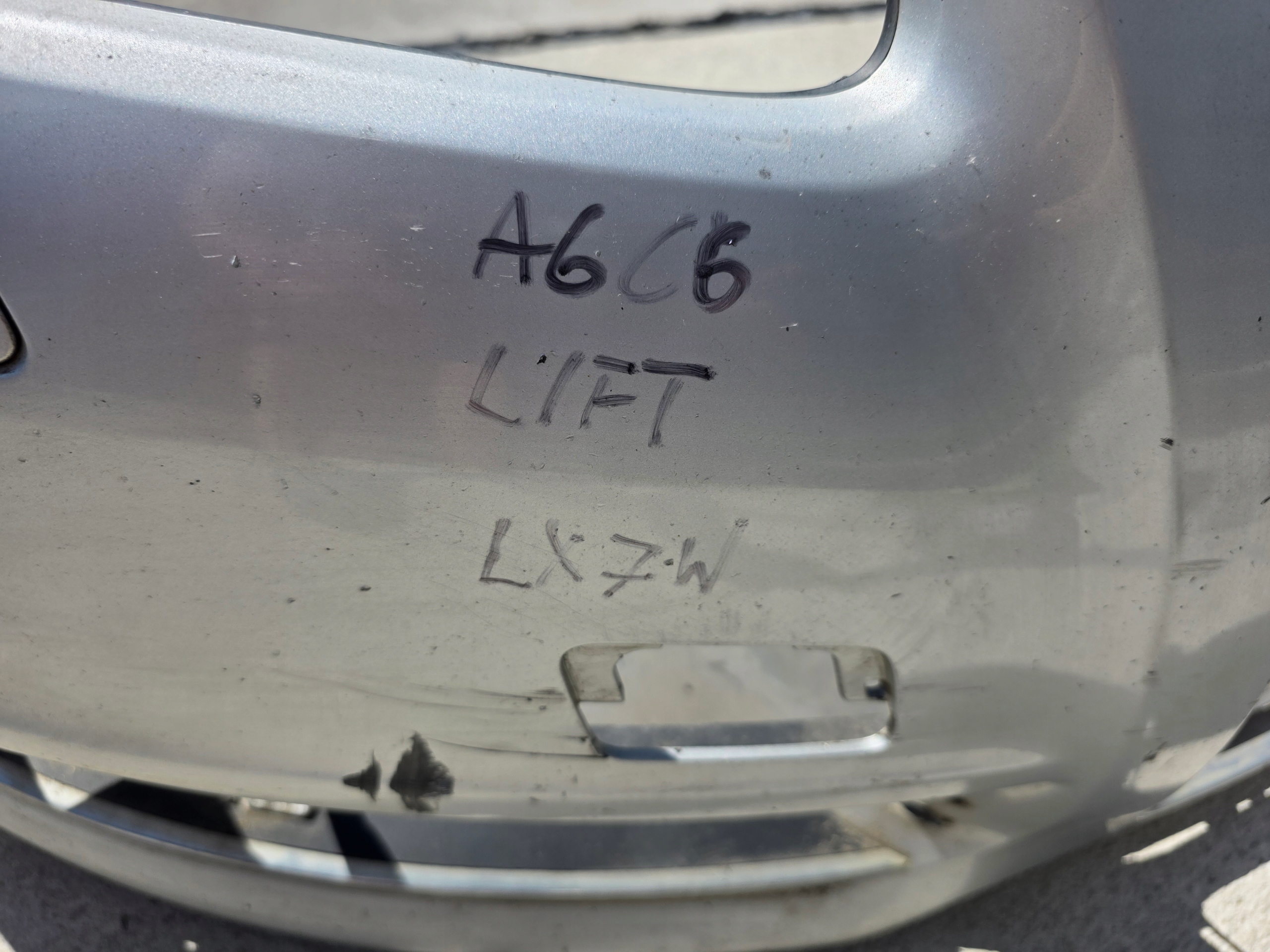 bumper front AUDI A6 C6 LIFT LX7W 2008-2011