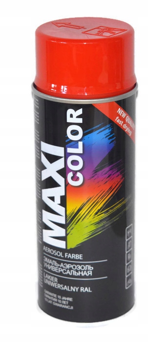 MAXI COLOR RAL 2002 FARBA LAKIER NITRO SPRAY 400ML