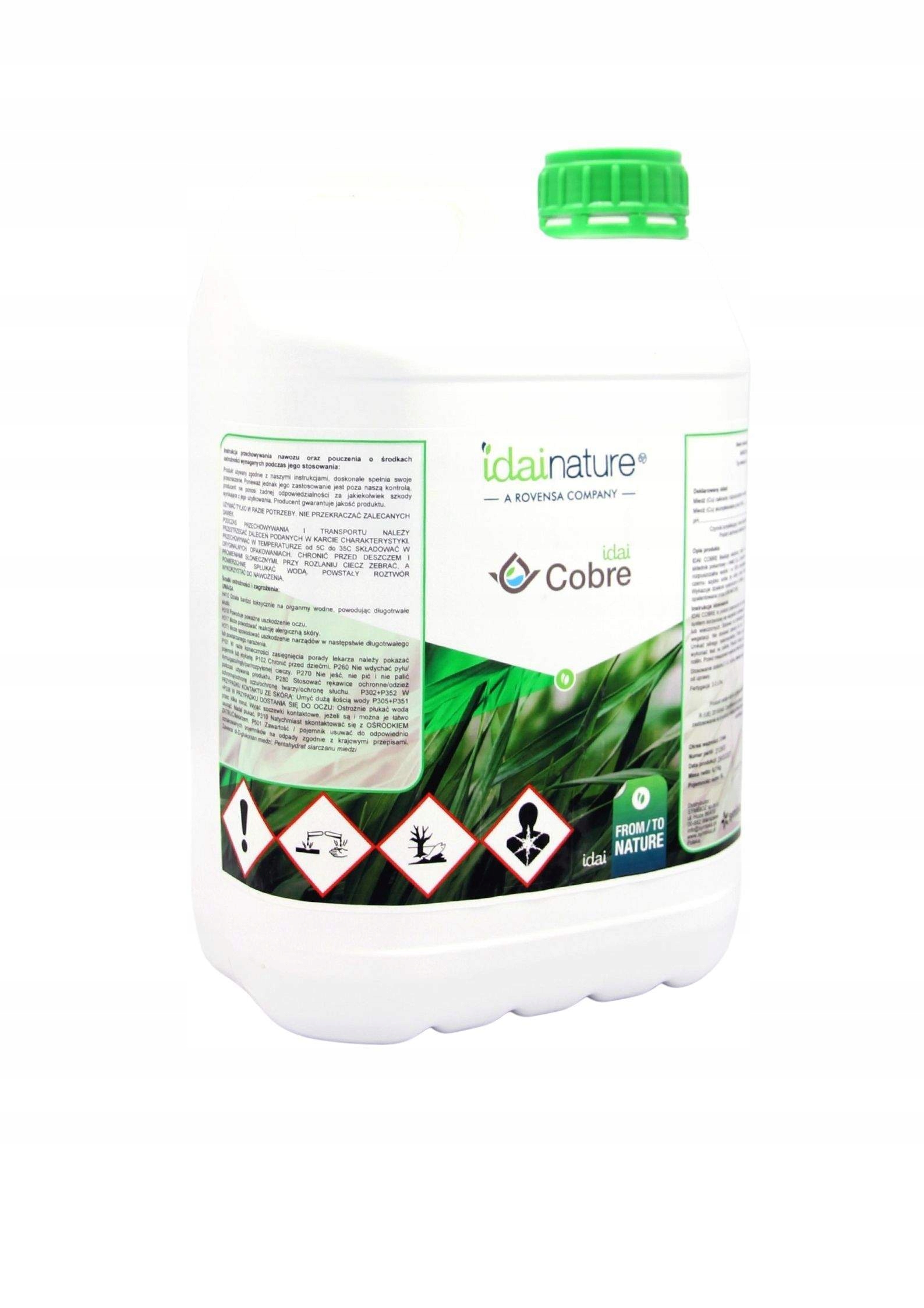 Nawóz Cobre 5L Miedź Systemiczna Heptaglukonowa