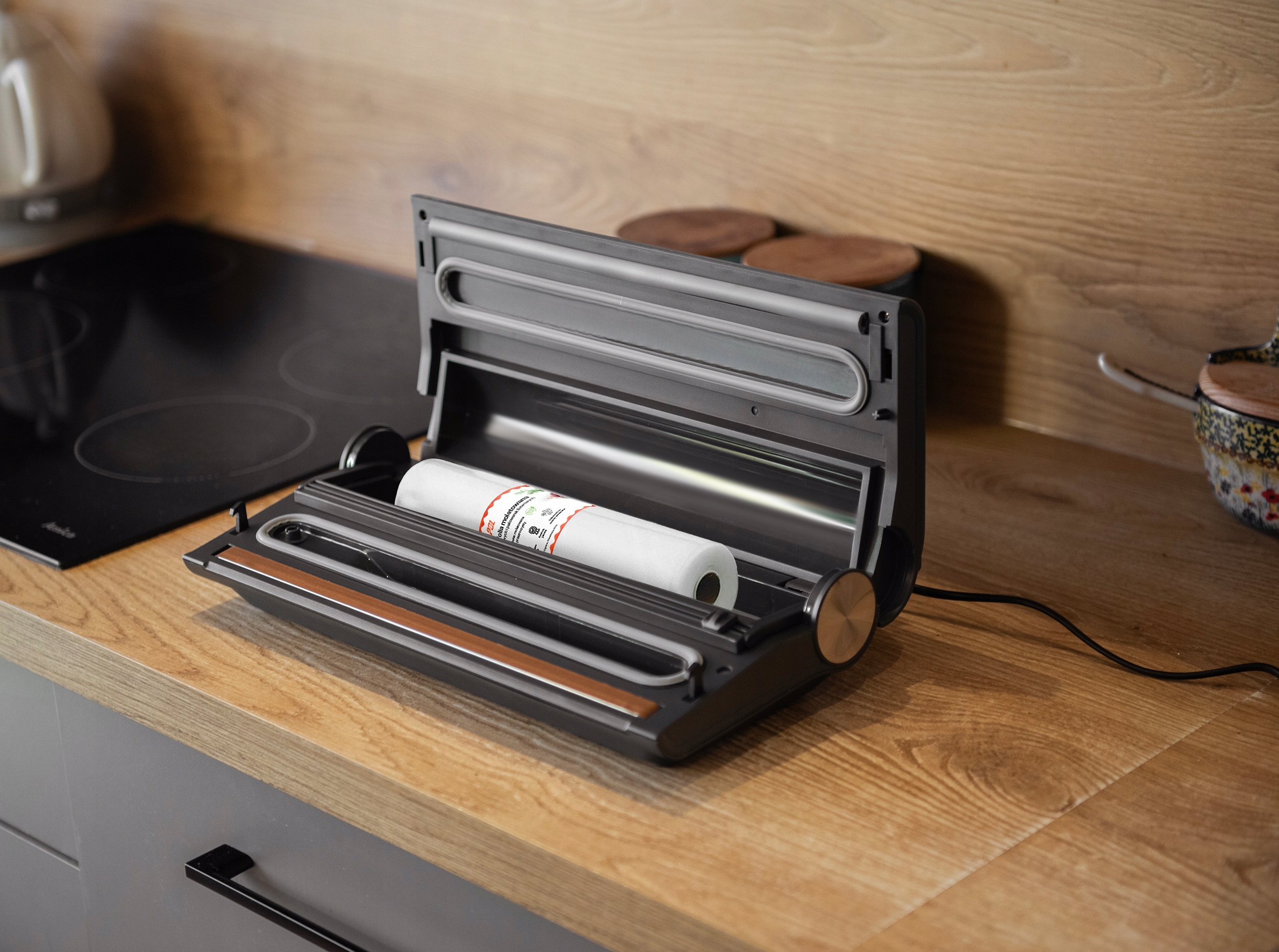 ZGRZEWARKA PRÓŻNIOWA DO ŻYWNOŚCI PAKOWARKA AUTOMATYCZNA DO JEDZENIA LEHMANN Model Foliarka domowa Automatyczna