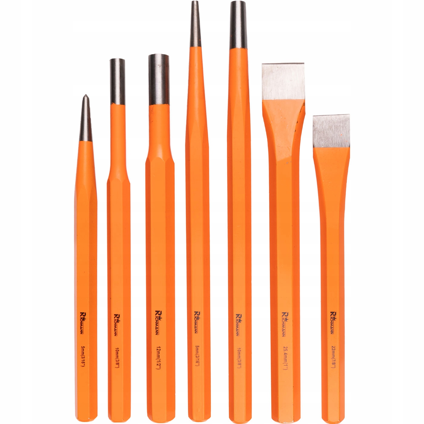 ZESTAW PRZECINAKOW PUNKTAKOW WYBIJAKOW 7el Producent code C5805