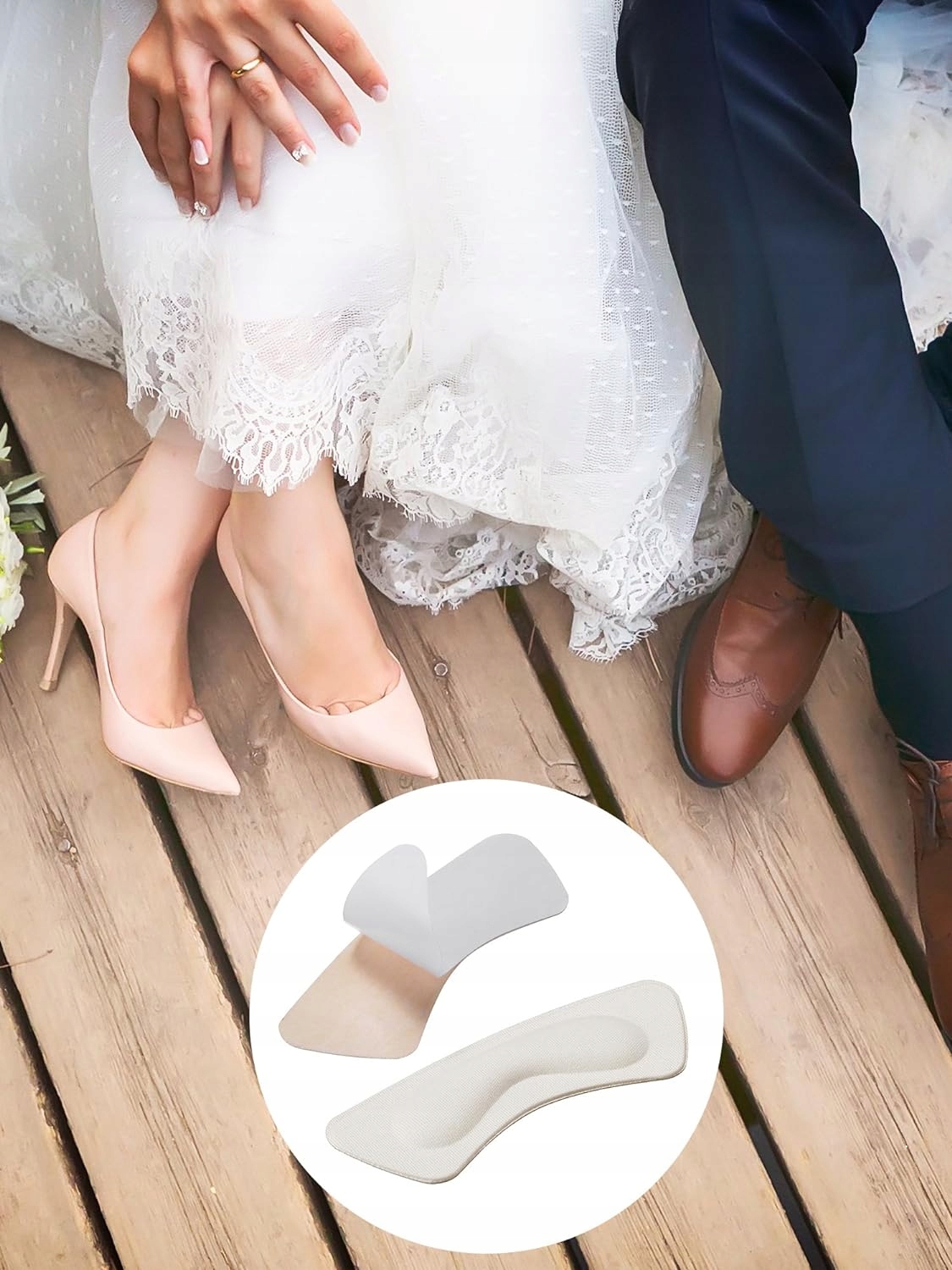 PIANKOWE ZAPIĘTKI DO DUŻYCH BUTÓW WKLEJANE WKŁADKI 6 Par B Model bez marki