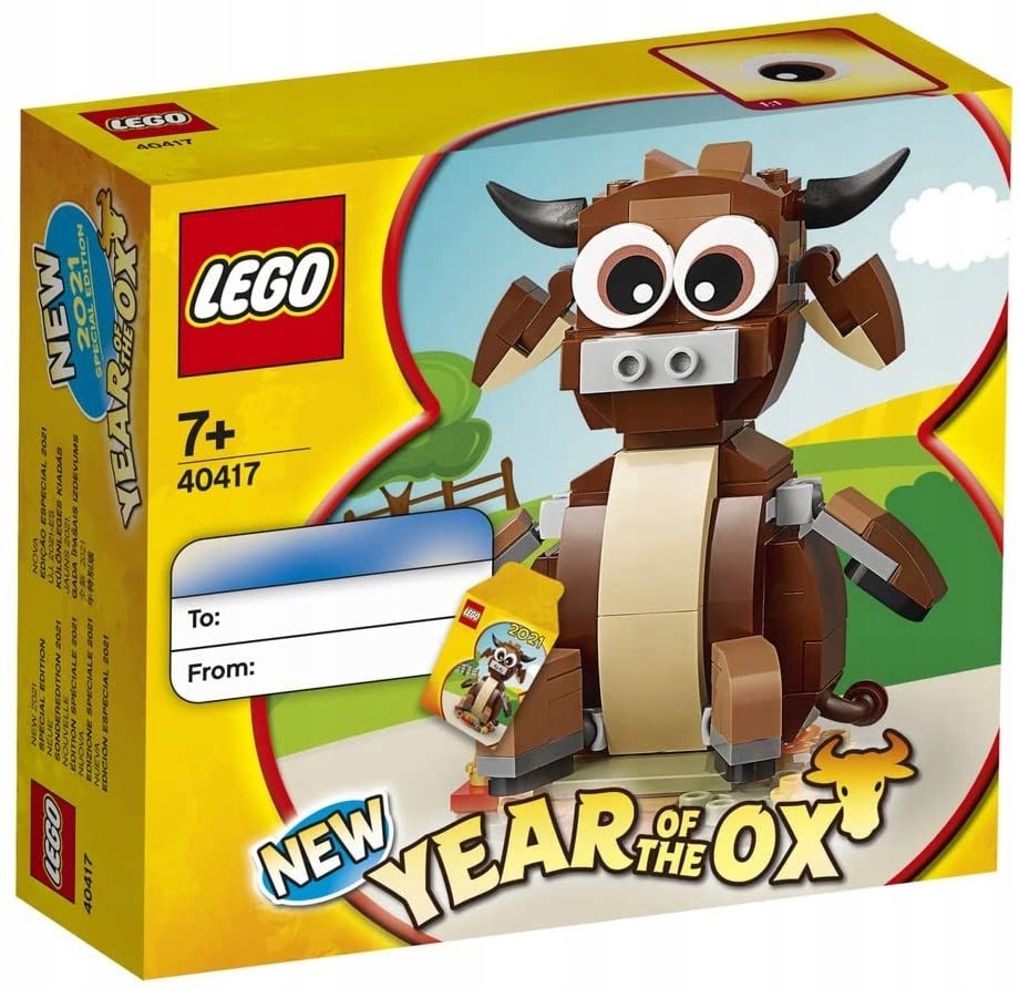 LEGO 40417 Rok Bawoła Year of the Ox NOWE