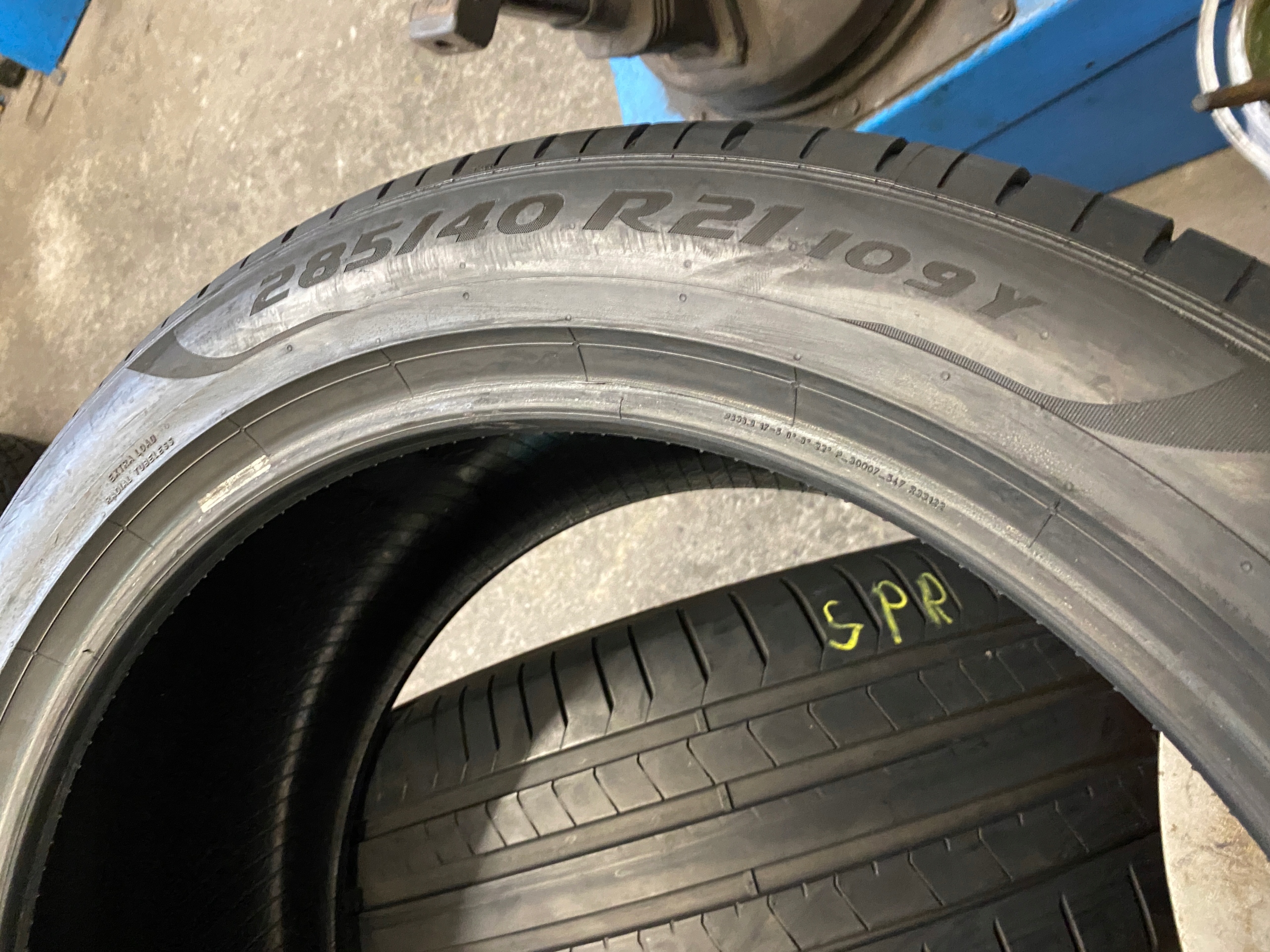 2 tyres summer 285/40R21 109Y Pirelli P Zero PZ4 6,5mm