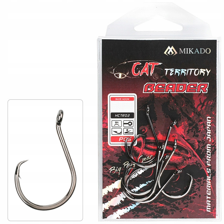 Mikado Haki Sumowe Cat Territory Beader Bn Rozmiar 9/0 3 szt
